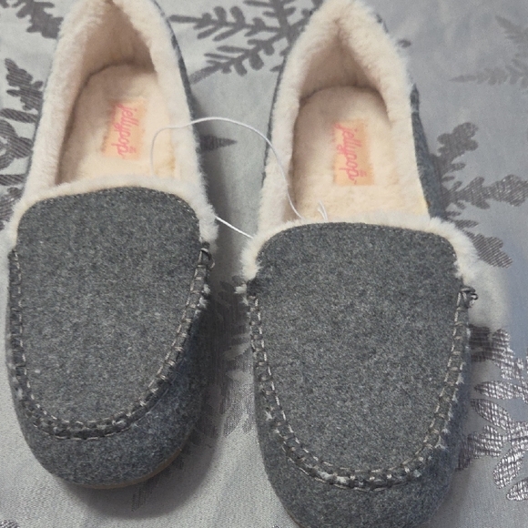 Gray Jelly pop 9M Women's Slippers - Picture 7 of 8